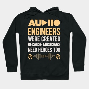 Funny Audio Engineer Gifts Hoodie